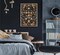 Summer Vintage Dark Floral Wall Decor, Moody Flowers Wall Art, Black Wildflower Canvas Prints, Dark Academia Posters Pictures, Boho Botanical Paintings for Living Room, Bedroom, Office, Modern Farmhouse (Unframed)
